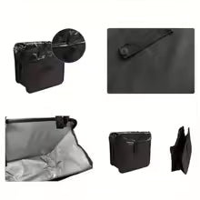Poubelle de Voiture Pliable Multifonctionnelle – Fibre de Polyester Durable