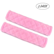 Couvre-ceinture de sécurité auto doux – Coussinets d'épaule, Lot de 2