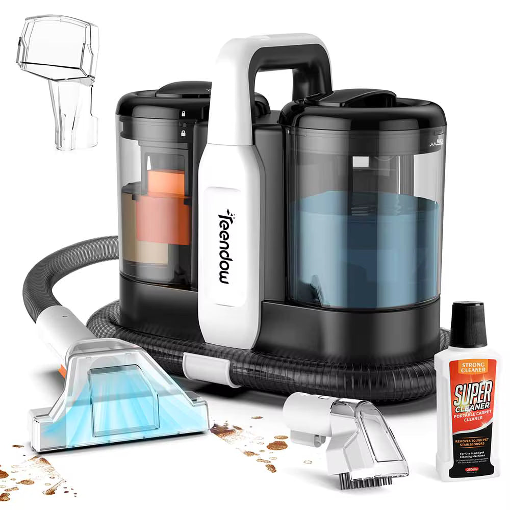 Teendow C5 Nettoyeur Aspirateur pour Tapis 500W — Animaux & Intérieur Voiture