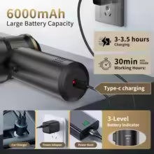 Aspirateur à main 4 en 1 – 22000Pa Batterie