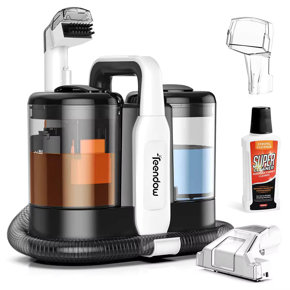 Teendow C5 Nettoyeur Aspirateur pour Tapis 500W — Animaux & Intérieur Voiture