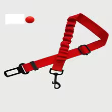 Harnais de Sécurité Réglable pour Chien — Sangle Nylon Élastique Rétractable avec Fermoirs Sécurisés