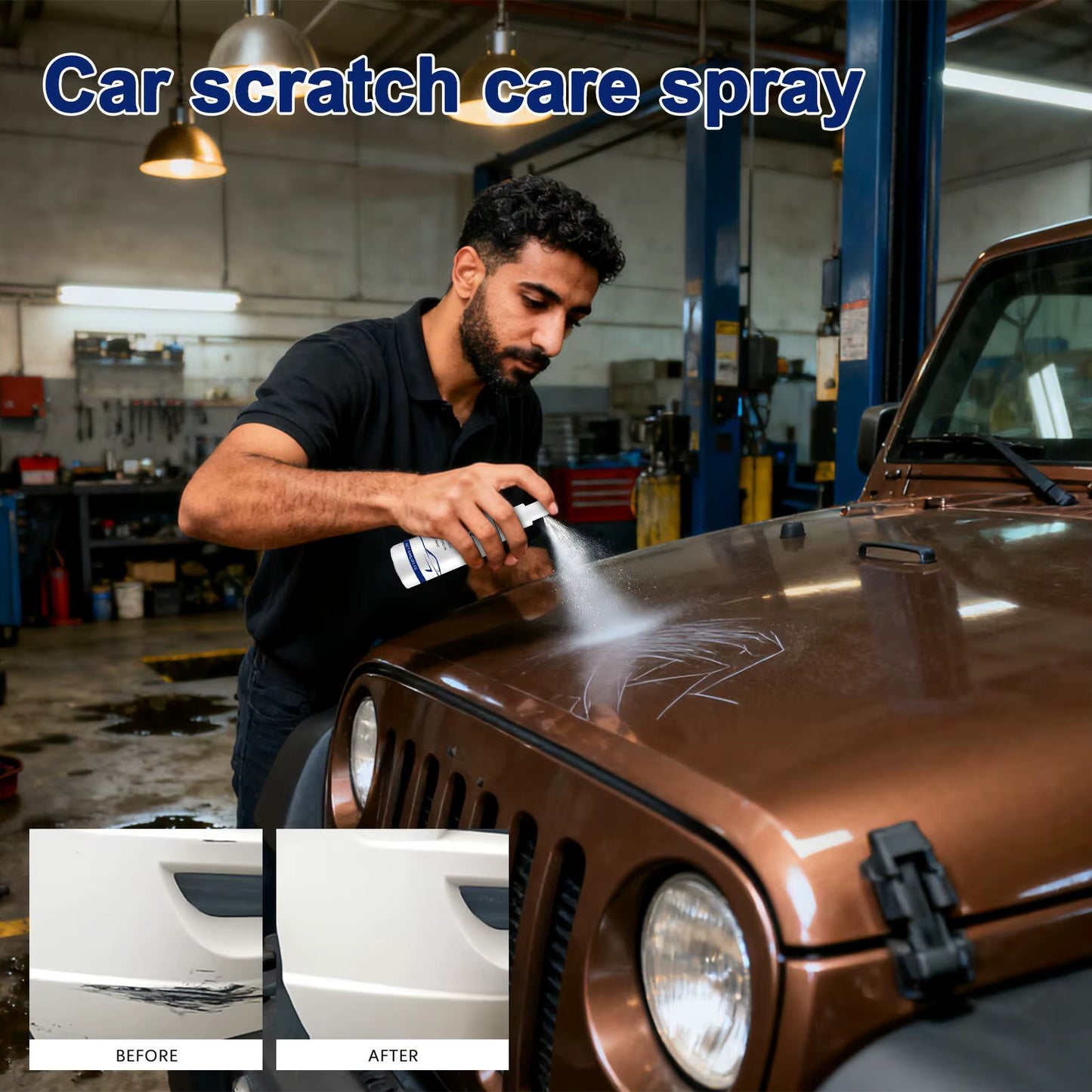 Spray de réparation des rayures de voiture 60ml