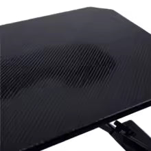 Table de coffre de voiture en fibre de carbone – Grand plateau repas pour SUV, camping-car, berline, camion