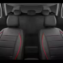 Housses de siège de voiture universelles en cuir – Style épuré & respirant (5 sièges)