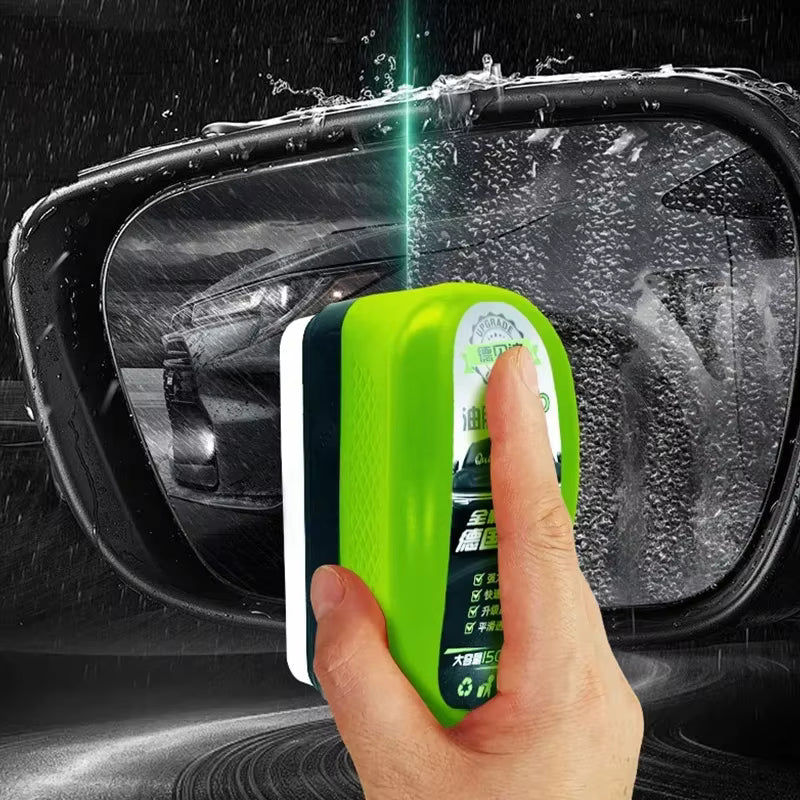 Nettoyant pour Film Huileux sur Vitres de Voiture Vert