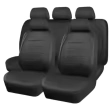 Housses de siège de voiture universelles en cuir – Style épuré & respirant (5 sièges)