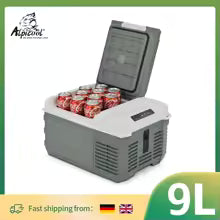 Alpicool NL9 Mini Réfrigérateur de Voiture 9L - 12V/24V/220V