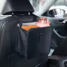 Poubelle de Voiture Pliable Multifonctionnelle – Fibre de Polyester Durable