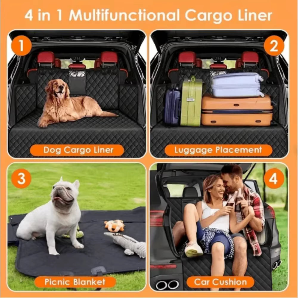 Doublure de coffre pour animal de compagnie – Tapis Oxford épais antidérapant & étanche