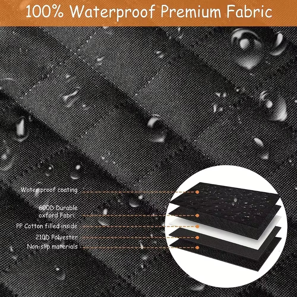 Doublure de coffre pour animal de compagnie – Tapis Oxford épais antidérapant & étanche