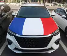 Housse de Capot Drapeau Français – 1,16 x 1,62 m