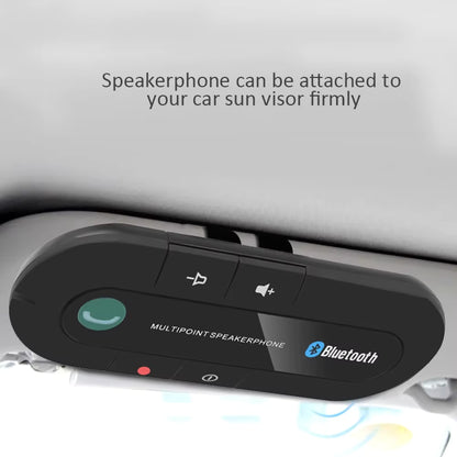 Pare-soleil de voiture Bluetooth – Haut-parleur mains libres sans fil
