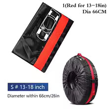 Sacs de rangement de pneus – Housse universelle imperméable anti-poussière en Polyester