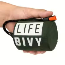 Sac de couchage de survie d'urgence – Portable & Étanche
